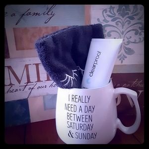 MaryKay Charcoal mask with mug and free towel